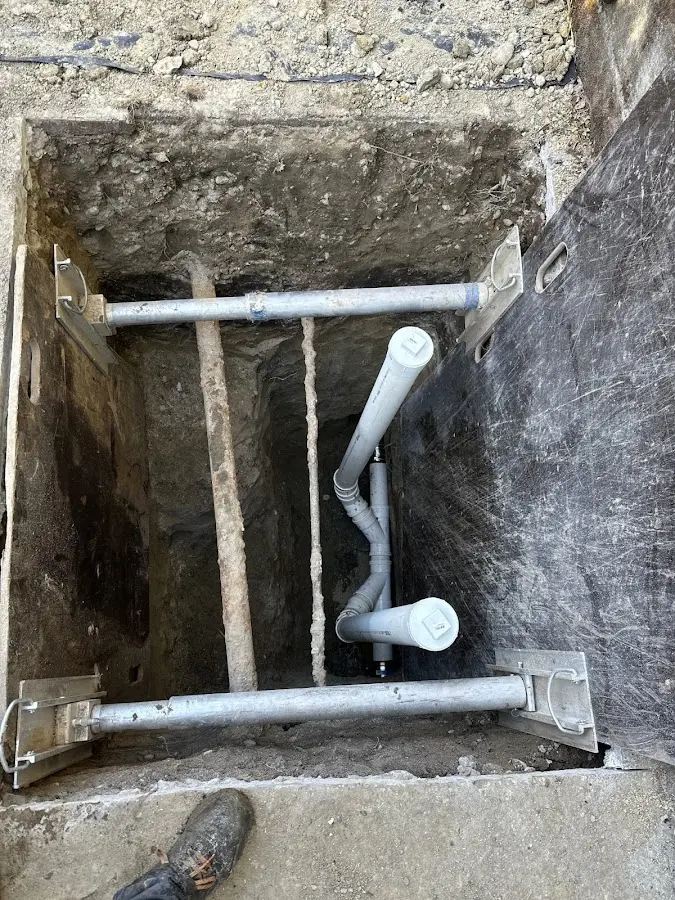 Experienced plumber completing Gas Line Repair work in Water Valley
